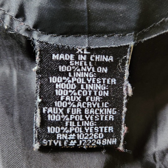 Jack by BB Dakota Multicolor Chevron Puffer Jacket - Picture 16 of 16